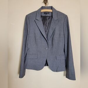 Express Gray One Button Blazer 12